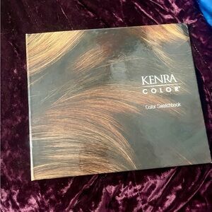 Kenra color swatch book, kenra professional, hair color